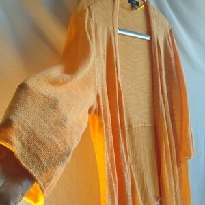 Alfani Women's knit Creamsicle Orange Cardigan